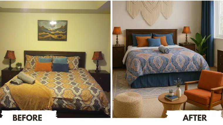 Airbnb Interior Refresh – Miami, United States before and after